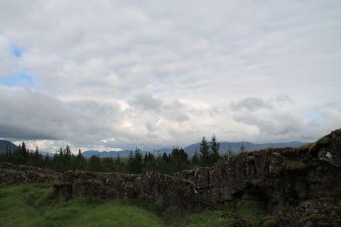 View from Þingvellir / Ausblick von Þingvellir